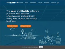 Tablet Screenshot of cenium.com
